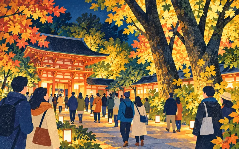 武蔵一宮氷川神社ライトアップ 時結びの杜 2026