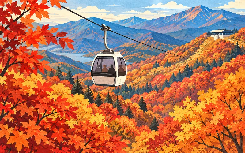 ハンターマウンテン塩原 紅葉ゴンドラ 2026