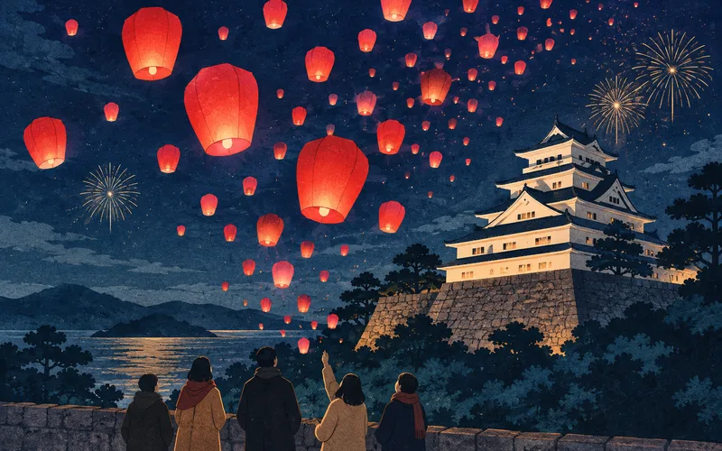 還暦祝祭 唐津城スカイランタン祭 2026
