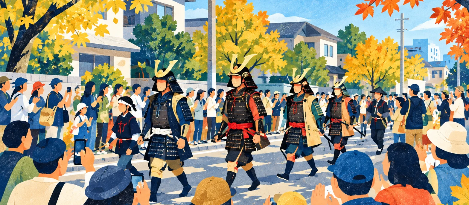倉賀野まつり「みんなの武者祭」・倉賀野城十六騎武者行列 2026