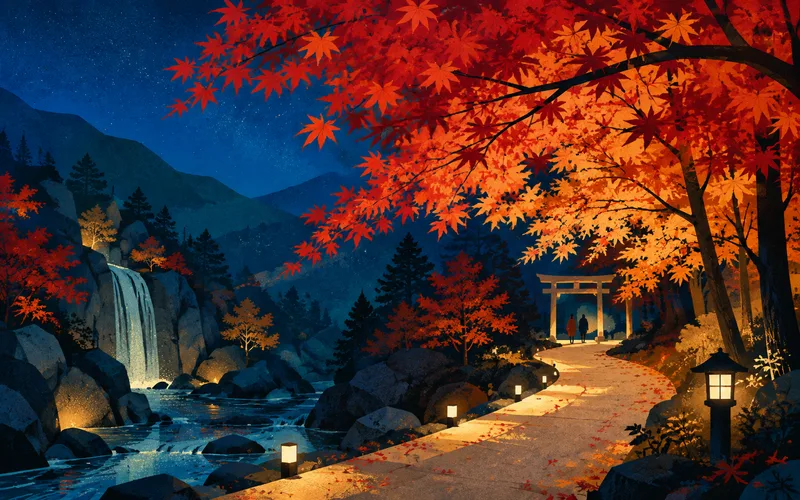 中野もみじ山 紅葉ライトアップ 2026
