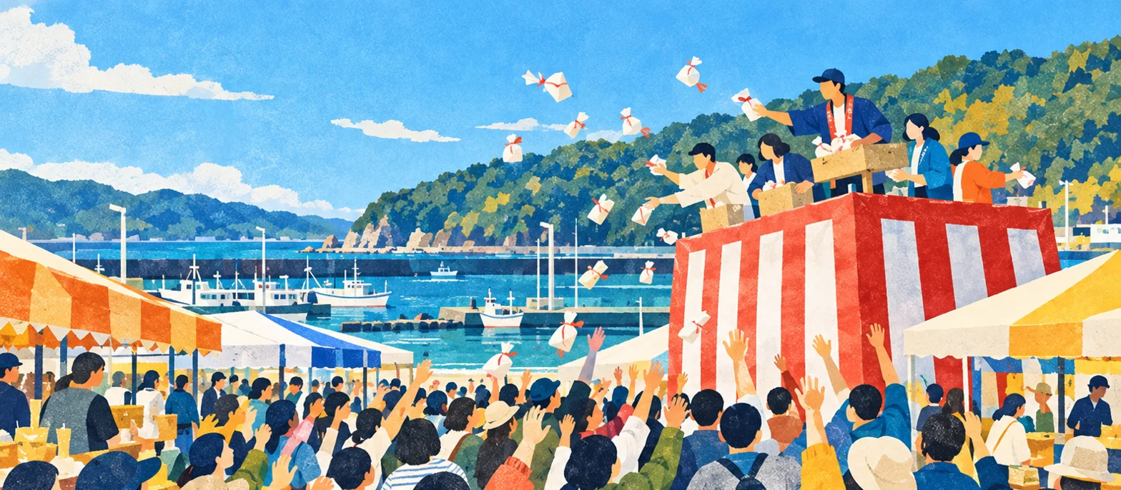 和歌浦漁港朝市（おっとっと広場）しらすまつり 2026