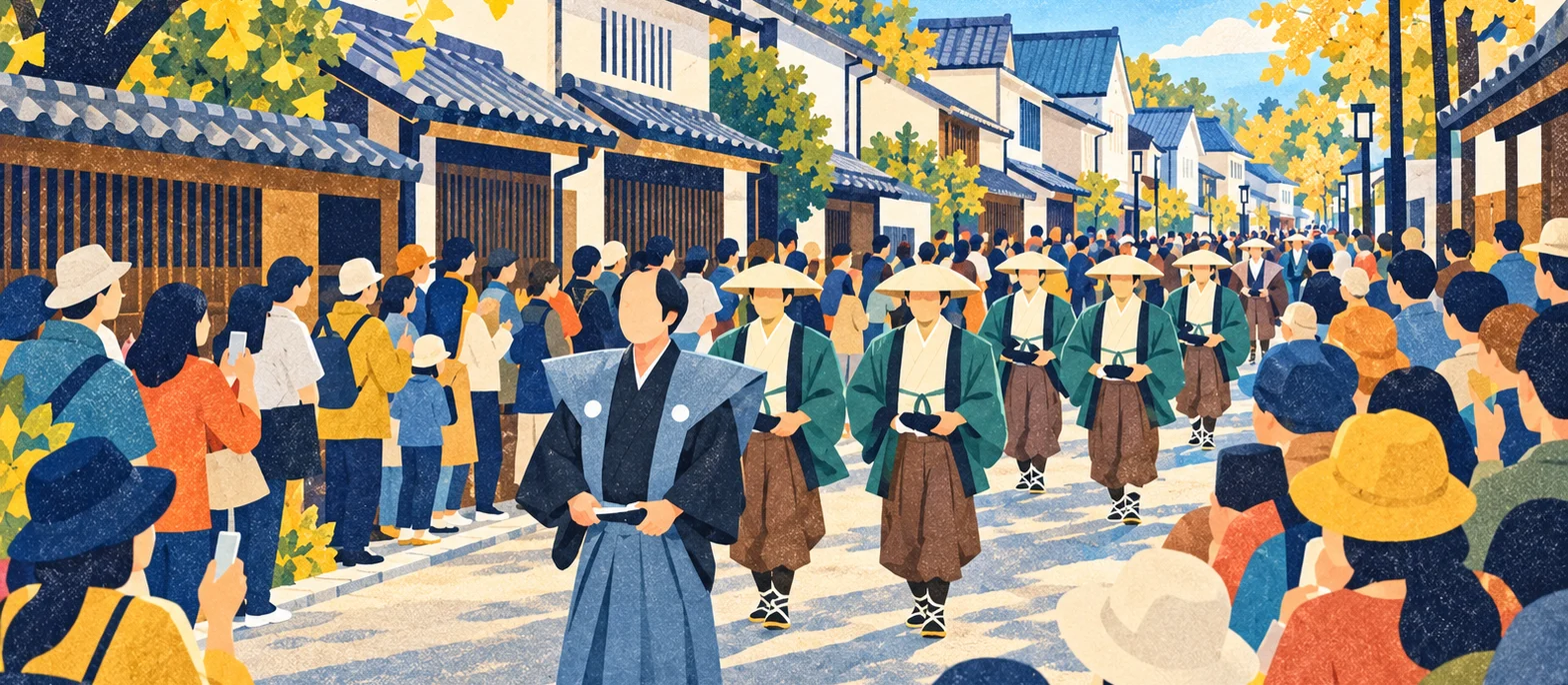 矢掛の宿場まつり大名行列 2026